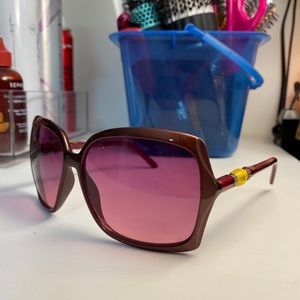 Burgundy Sunglasses